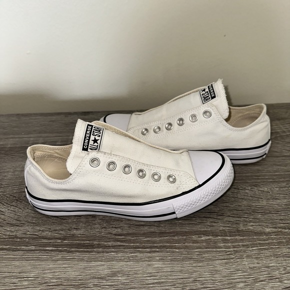 Converse Chuck Taylor All Star Slip 164301F US Womens Size 7 CTAS White - Picture 5 of 7
